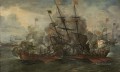 Combate naval por Juan de la Corte Batallas Navales